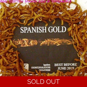 Spanish Gold Sweet Tobacco Baccy coconut sweets